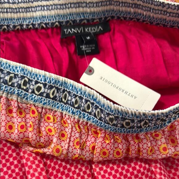 NWT Anthropology tanvi kedia Maxi Skirt tassels boho size M - Picture 7 of 7